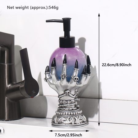 Halloween Skeleton Hand Claw Soap Dispenser