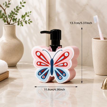 Butterfly Resin Soap Dispenser