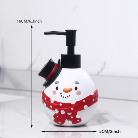 Chrismas Snowman Egg Soap Dispenser