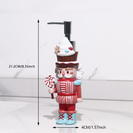 Christmas Candy Soldier Soap Dispenser