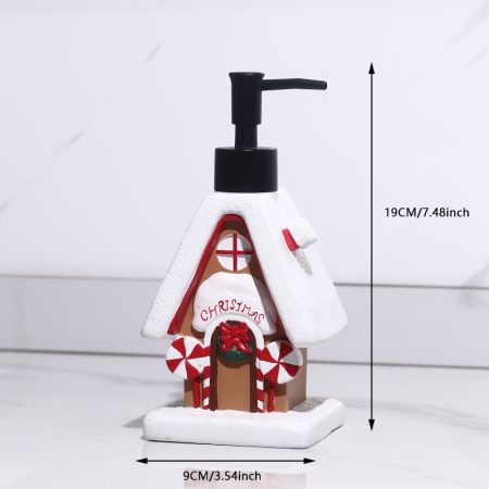 Christmas Cottage Soap Dispenser